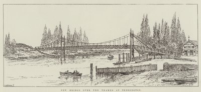 Ny bro over Themsen ved Teddington af Frank Watkins